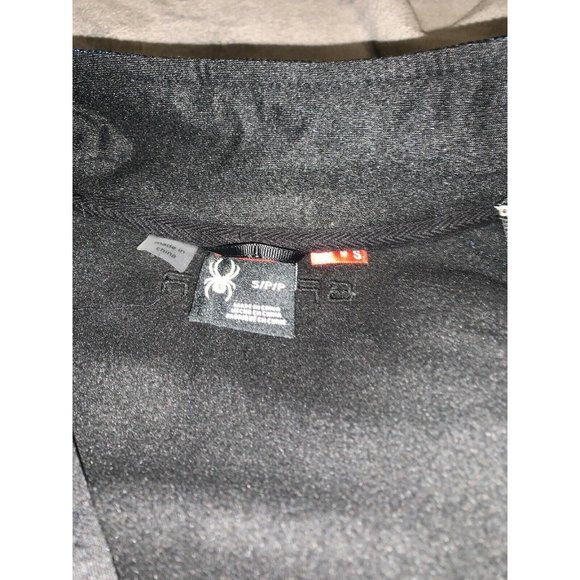 NWT NEW Spyder Men's Outbound Zip Mid Weight Jacket colorblock dark navy black - Picture 10 of 15